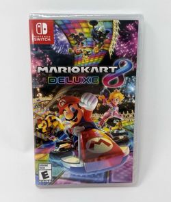 Mario kart 8 deluxe Nintendo switch new