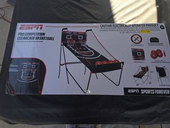  ESPN Pro Competition LED 2-Player Arcade Basketball