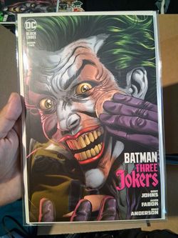 Batman three jokers book 2 DC black label variant edition