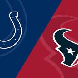 Texans Vs Colts LOWER LEVEL