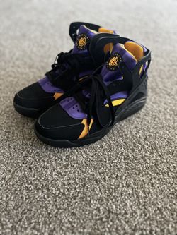 Nike Air Flight Huarache Purple, Yellow, & Black Men’s Size 8.5