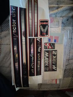 Vector mark 2 full sticker set