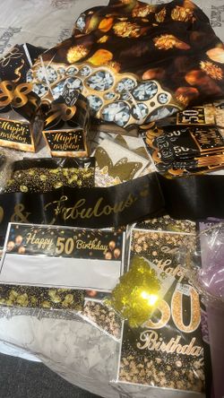 50 Happy Bday Items New