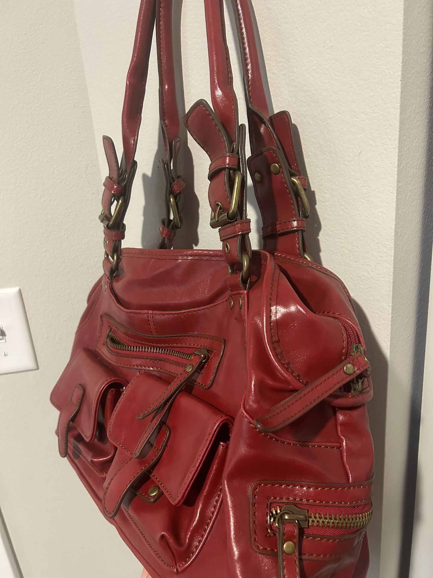 Aldo Duffle Tote Leather Bag