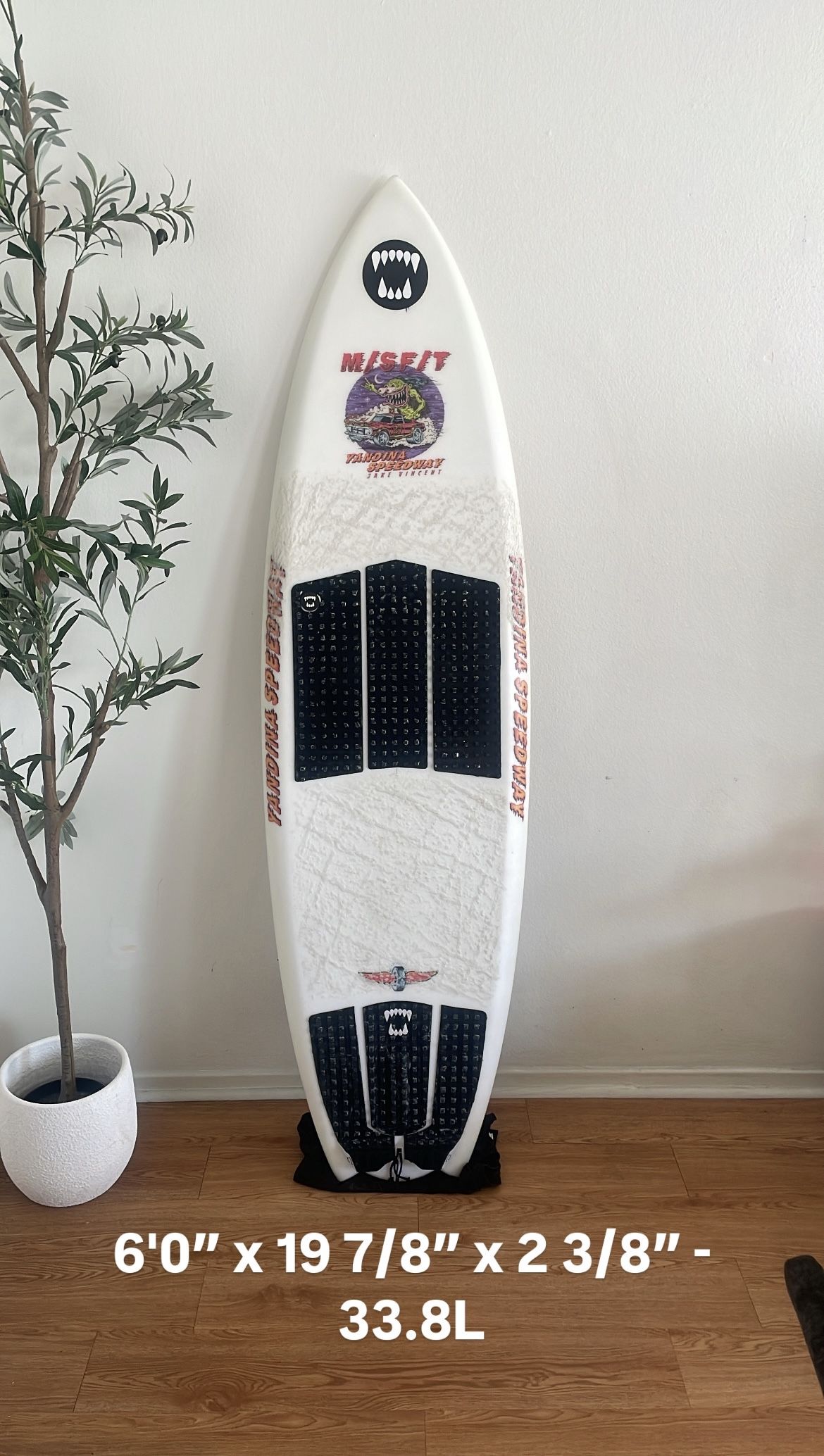 6ft Misfits Yandina Speedway Surfboard
