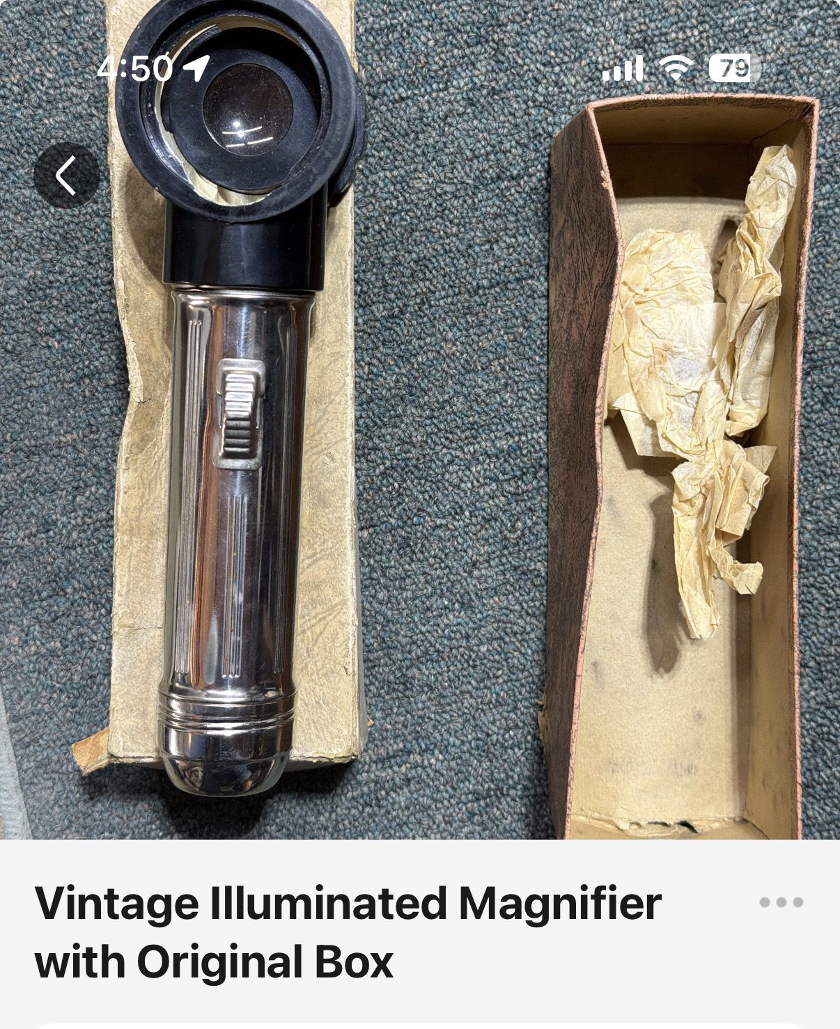 Vintage Flash O Lens Magnifier by E.W. Pike & Co