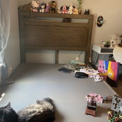 Queen Bed Frame And Dresser Set
