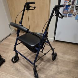 New Unused  Walker With Brakes