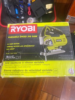 RYOBI 4.8 Amp Variable Speed Jig Saw