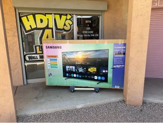 85 Samsung TV Smart 4K HDTV $55 down on Financing free delivery six month warranty