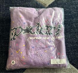 Açaí Purple Sp5der hoodie
