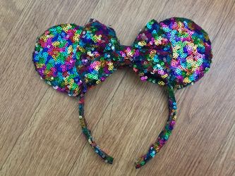 Sparkly Minnie Mouse Ears