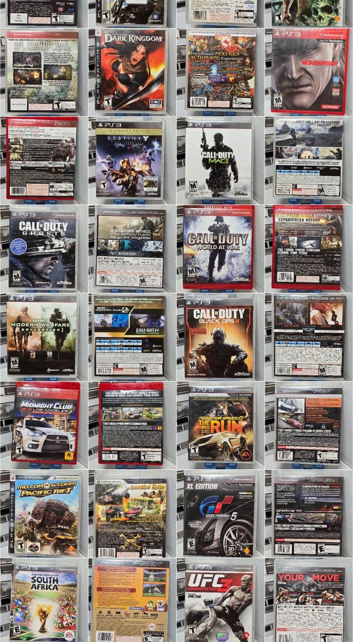 PlayStation 3 Nice Game Bundle