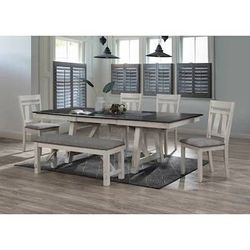 New 6-8 Seater Expandable Dining Table