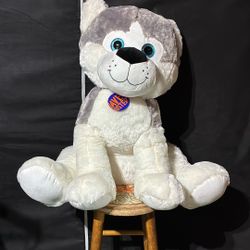 Dave&busters Husky Plush