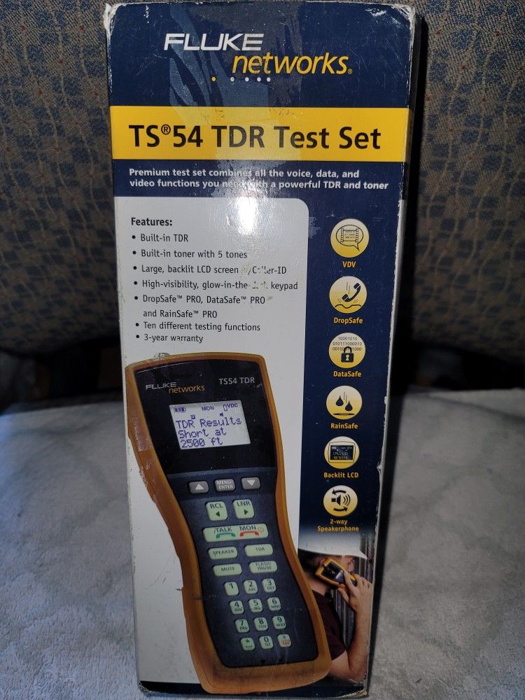 Fluke TS54 Pro Test Set * TS54 TDR