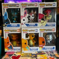 Pokemon funko Pop Figure Bundle