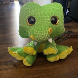 Brand New Silly Paw Pals Green Dragon Stuffed Animal Up For Sale 