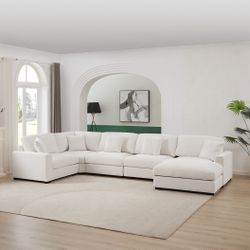 Customizable Modular Sectional Sofa Couch