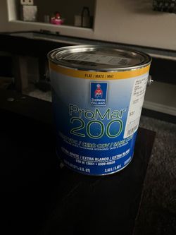 Brand new unopened, Swiss coffee, white Sherwin-Williams paint