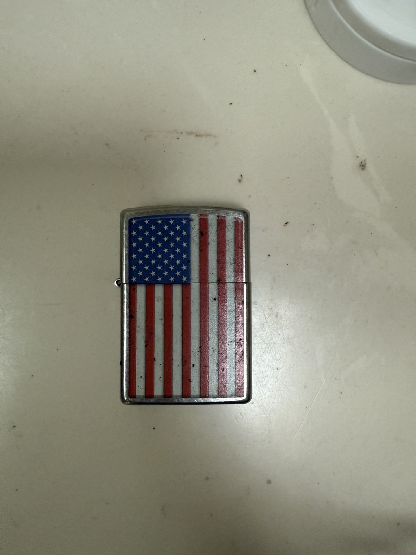 Zippo Street Chrome Patriotic Lighter