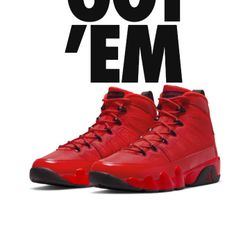 Jordan 9 Retro Chile Red