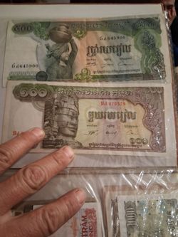 Money from other country