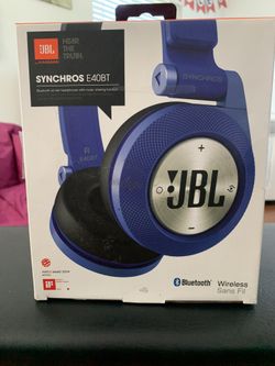 JBL Synchros E40BT Bluetooth headset