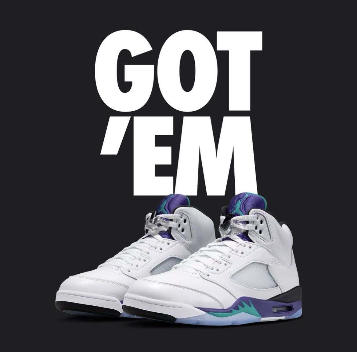 Jordan 5 Grape
