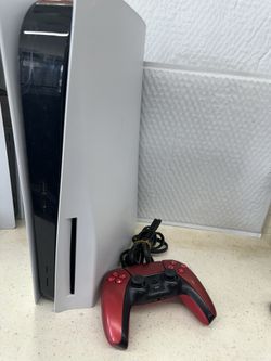 Sony PlayStation 5 Disc Edition PS5  White CFI-1115A/ Controller