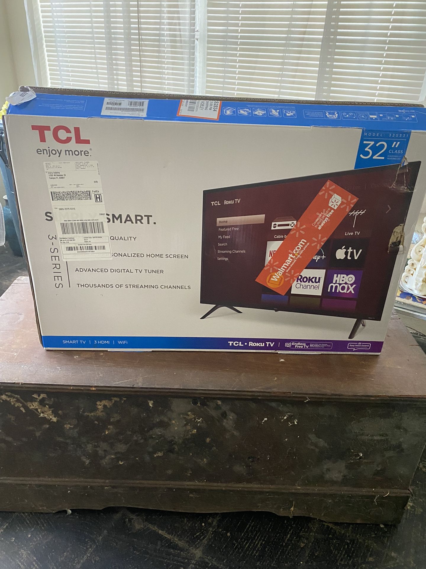 TCL Roku Smart Tv Brand New $110