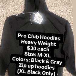 Pro Club Hoodies 