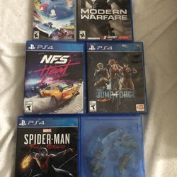 Ps4 And Nintendo Games 