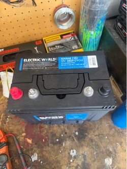 Deep cycle battery lead acid