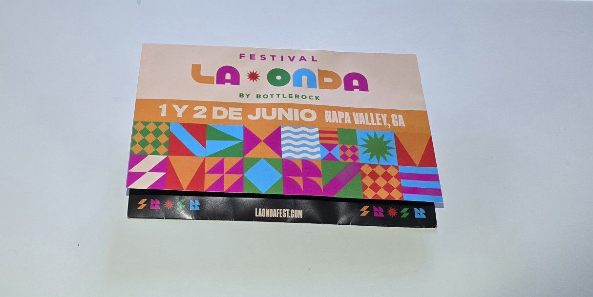 La Onda Festival General Admission Tickets
