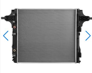 Aluminum Radiator assembly 2017-2022 Ford F250 F-350 Super Duty 6.2L oil cooler