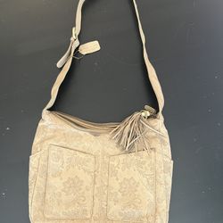 Cabin Creek Leather Shoulder Purse. Genuine Leather. Good Condition 