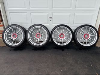20” OZ Racing Staggered Ultraleggera HLT wheels & tires!