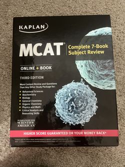 MCAT Kaplan 2016 (Third Edition) Book Set