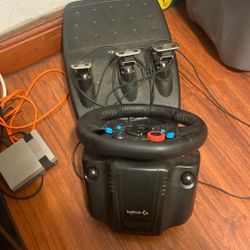 It’s a steering wheel for the PS4