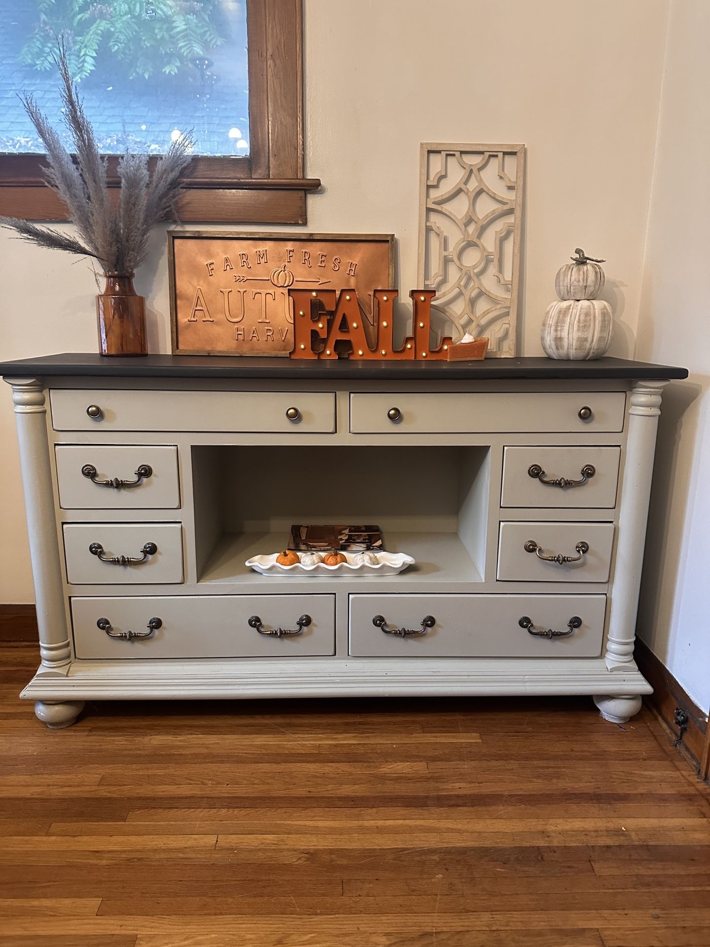 Solid Wood Dresser, Buffet Table Or Console Table