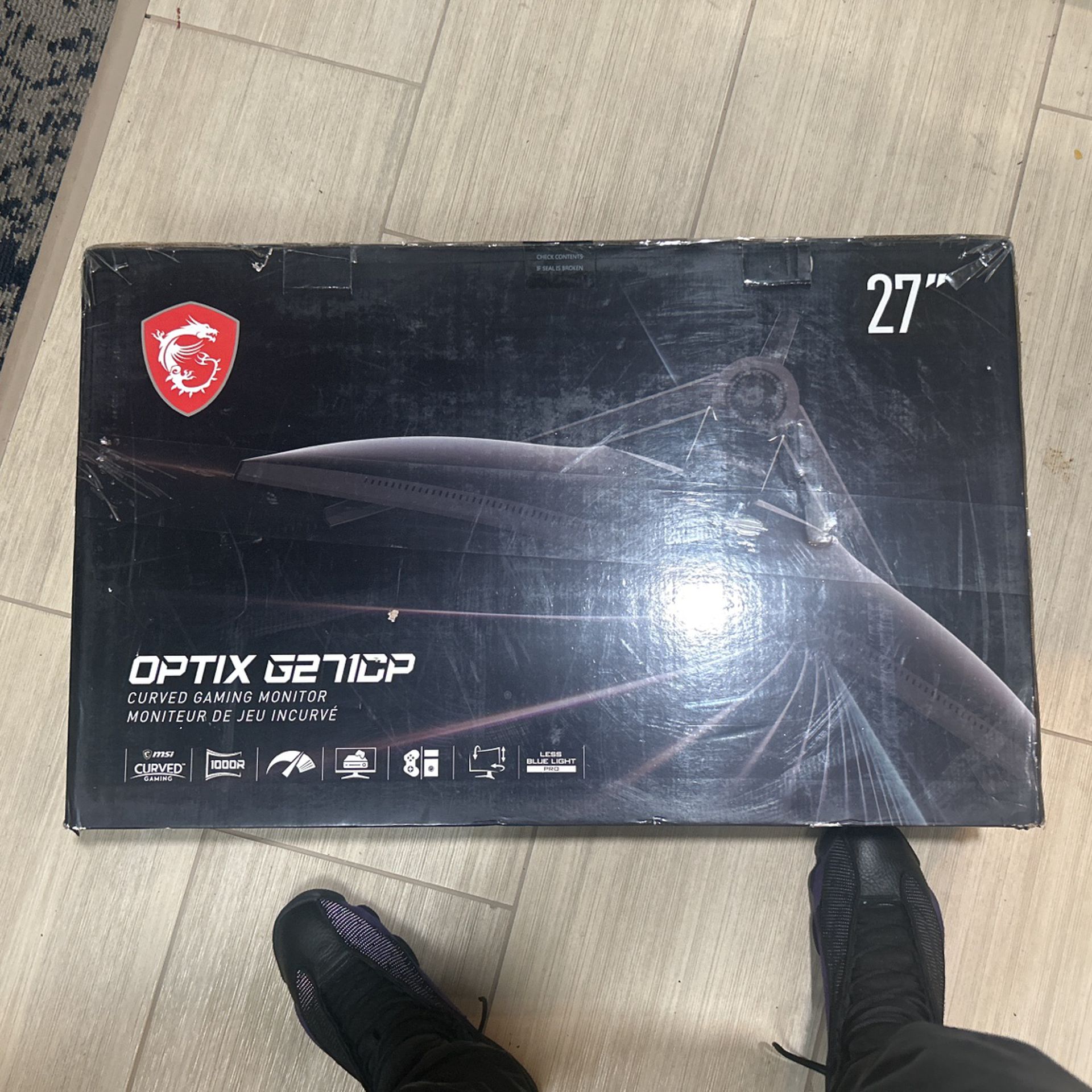 MSI CURVED GAMING MONITOR 27”