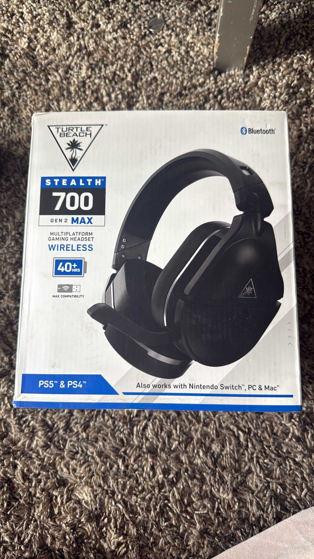 Wireless Gaming Headset for PS5, PS4, PS4 Pro, PlayStation & Nintendo Switch