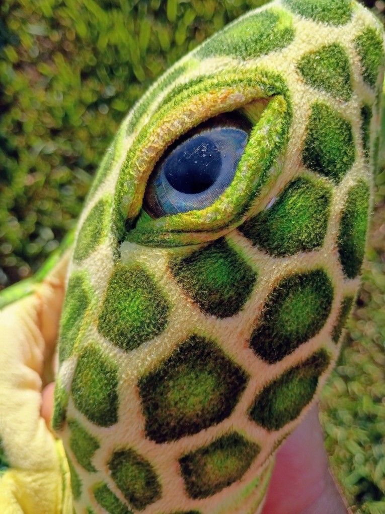 Large Cirque Du Soleil Green Turtle Stuff Toy