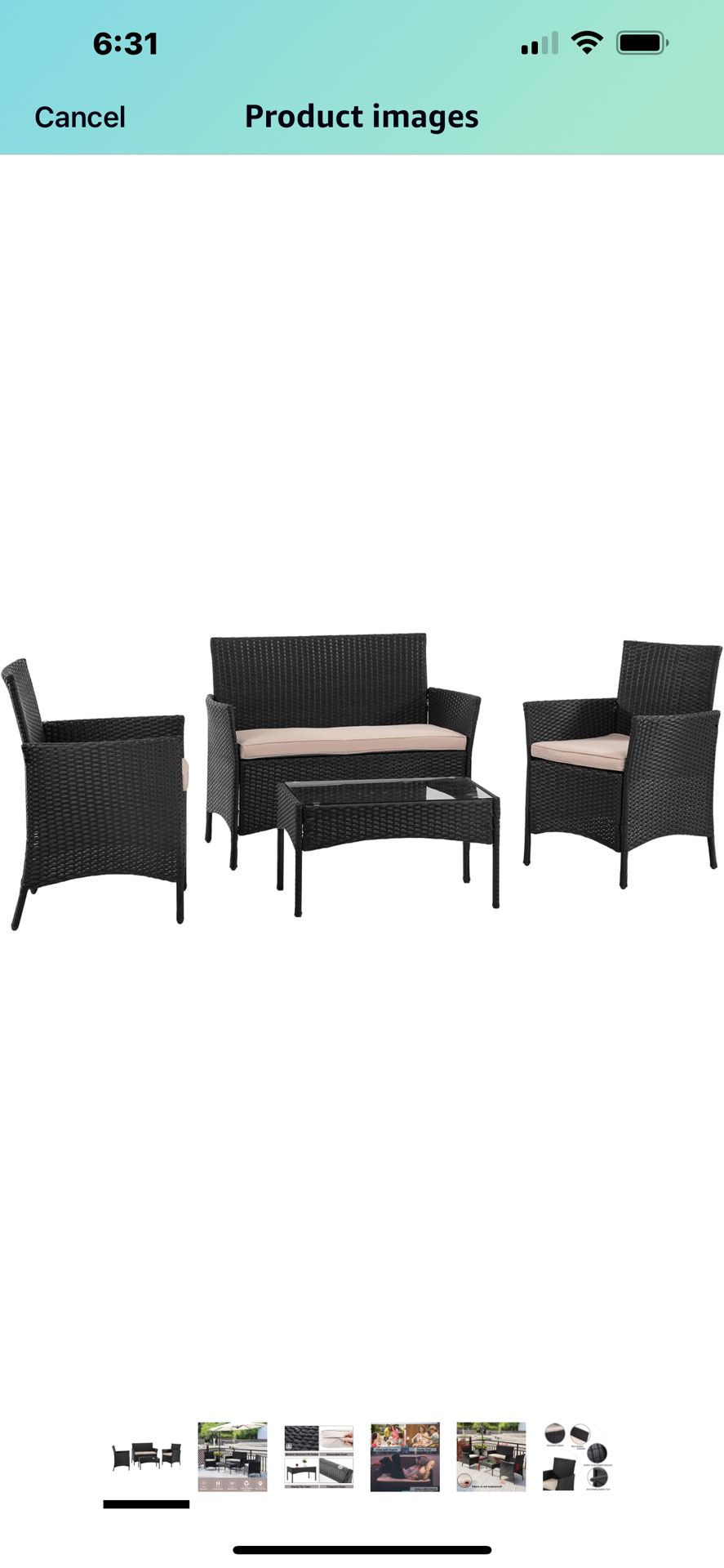 Patio furniture Set 