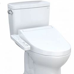 Toto Drake Toilet And C2 Washlet 