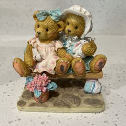 Cherished Teddies Tracie and Nicole “Side By Side With Friends” In Original Box 