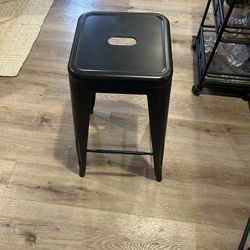 Metal bar stools