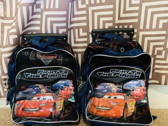 Disney Cars Bag Pack With Wheels