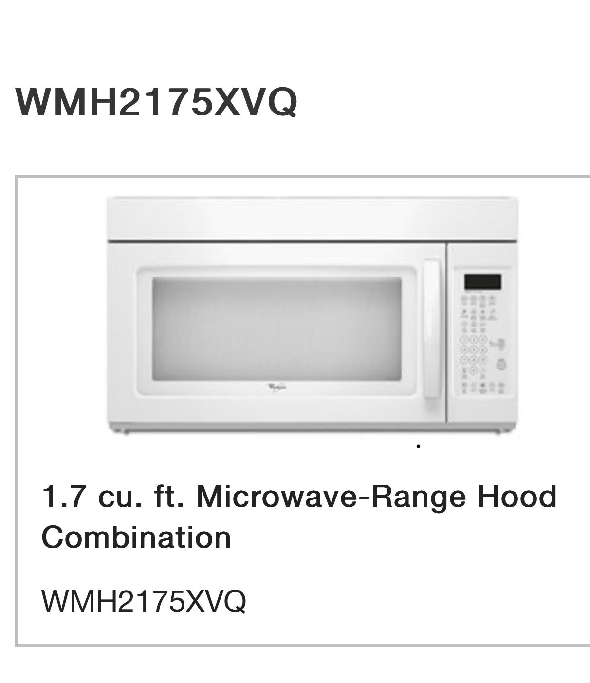 Microwave Oven - Used